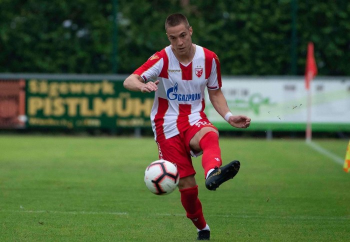 Our left back Marko Konatar is promoted for the first team of Red Star Belgrade!